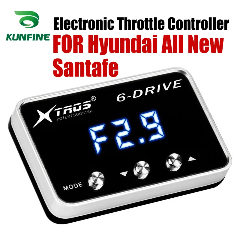 Car Electronic Throttle Controller Racing Accelerator Potent Booster For Hyundai All New Santafe