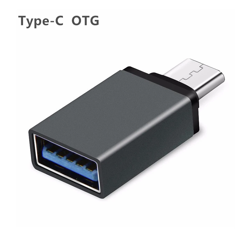 Высокоскоростной Переходник из сплава USB Type C OTG к стандарту Type-C телефонный разъем
