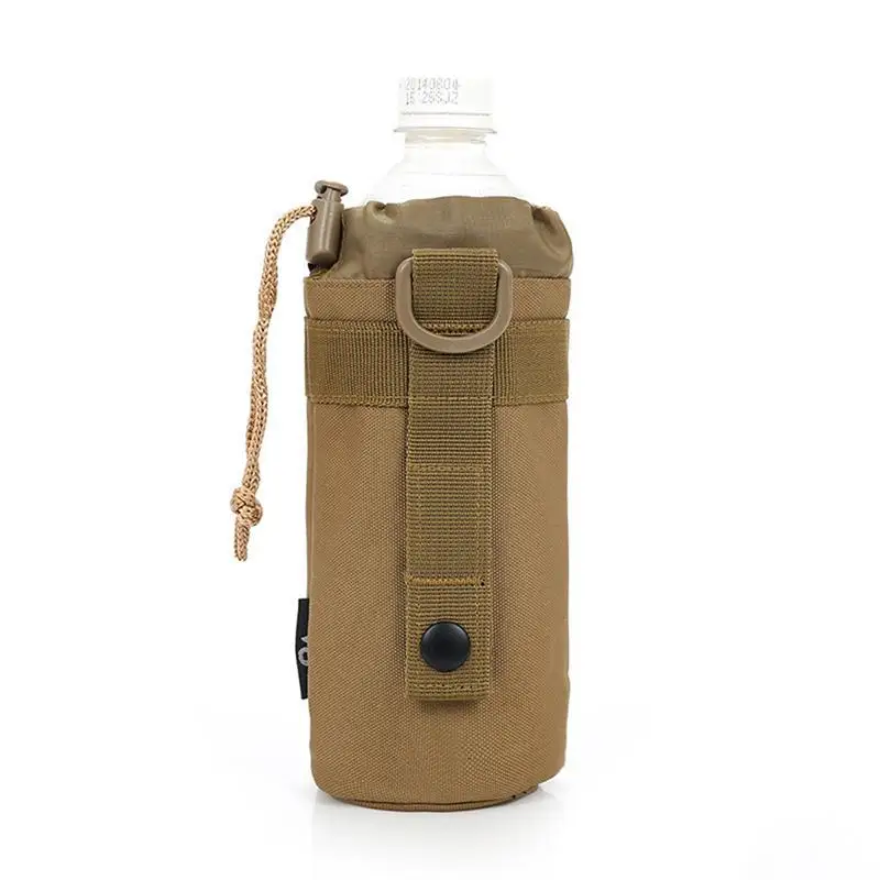 

New Portable Outdoor Sports Travel Soft Nylon Molle System Water Bottle Holder Kettle Storage Bag Carring Pouch
