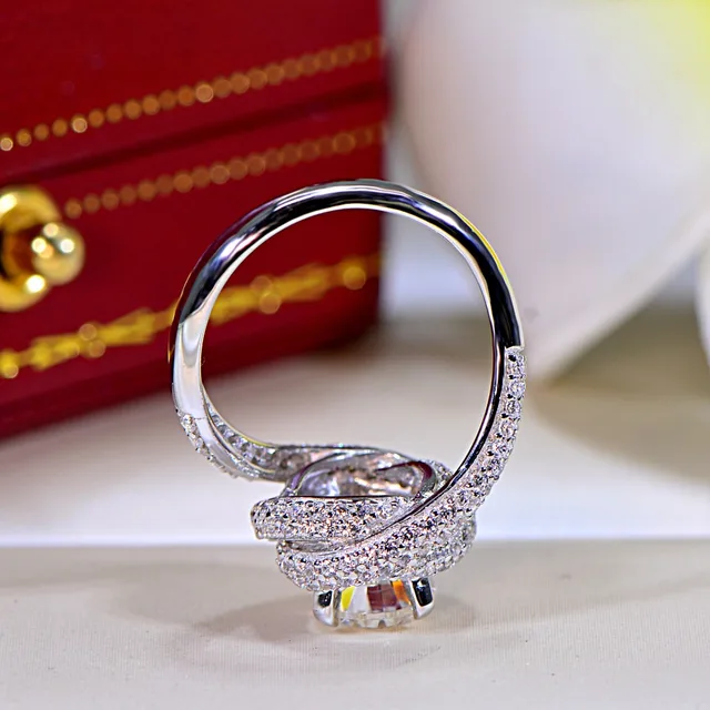 Sterling silver Cross Wedding Ring