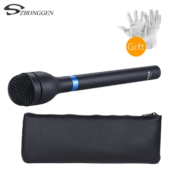 

Newest BOYA BY-HM100 Omni-Directional Wireless Handheld Dynamic Microphone XLR Long Handle for ENG & Interviews & News Gathering