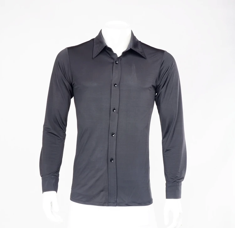 Baru Kemeja Laki Laki Dewasa Pakaian Tari Latin Persegi Tari Tops Tari Salsa Samba Rumba Cha Cha Tango Modern Kemeja Hitam Salsa Dance Shirts Latin Dance Shirtcha Cha Aliexpress