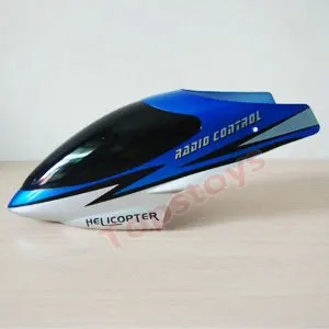 Бесплатная доставка RC вертолет двойная лошадь запасные части 9097 26 синий навес