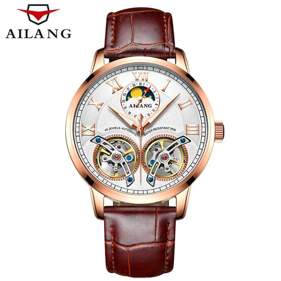 Часы AILANG мужские автоматические механические водонепроницаемые|watch brand men|watch