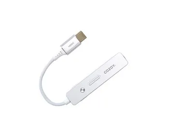 

COZOY TAKT C Type-C to 3.5mm DSD 32Bit/384khz Audio Decode Cable Adapter Headphone Amplifier AMP for Android Phone/ iPad