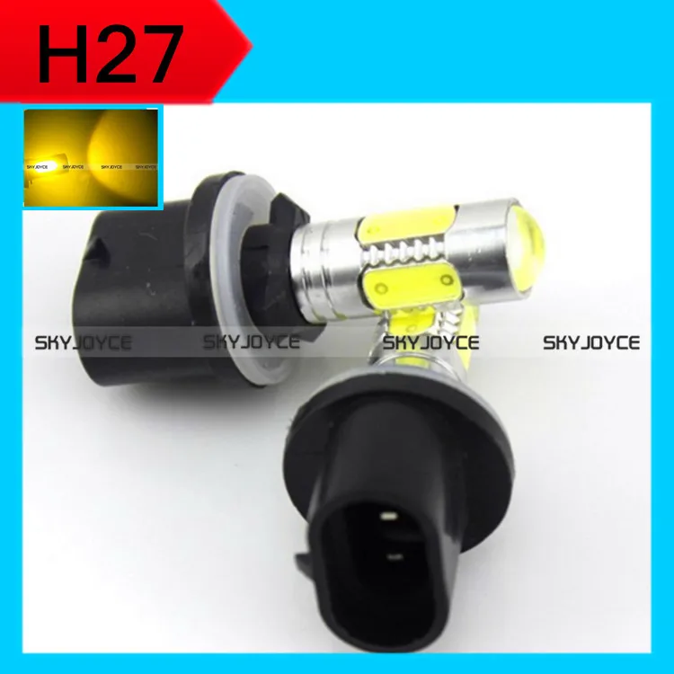 2 шт 12V 7 5 W ксенон белый 880 H27 881 светодиодные противотуманные лампы светильник