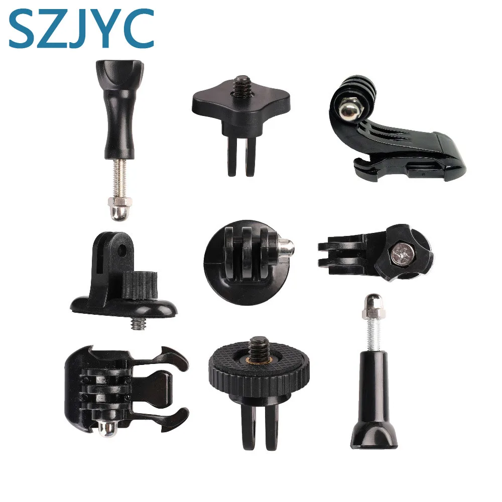 

Camera Mount Adapter Thumb Screw Knob Bolt Nut J Hook Buckle AEE Adapter for GoPro 7 6 5 4 3 2 1 SJCAM Camera Accessory