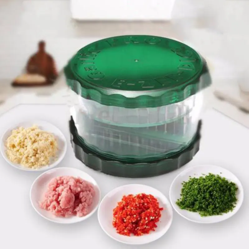 JX-LCLYL Garlic Press Chopper Ginger Mincer Hand Presser Grinder Crusher Kitchen Tool