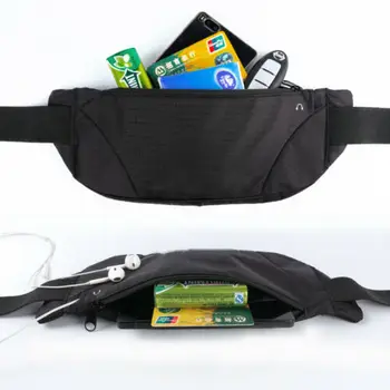 

Waterproof Running Belt Bum Waist Pouch Fanny Pack Shining fashion Comfortable Camping Sport Hiking Zip Bags