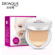 BIOAQUA Brand Baby Skin Air Cushion BB CC Cream Makeup Base Whitening Concealer Moisturizing Hyaluronic Acid