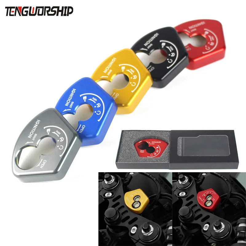 

Teng Worship For YAMAHA YZF R15 V3.0 2017 2018 CNC Motorcycle accessories electric door key decorative cover