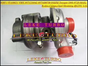 

Free Ship Turbo RHF5 VE430021 VIBX 8971228842 8971480750 Turbocharger For ISUZU Trooper D-MAX For OPEL Monterey 4JG2 4JG2TC 3.1L