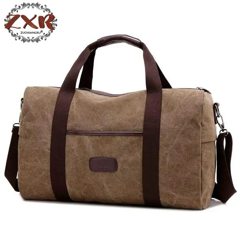 

Unisex Travel Bag Large Capacity Luggage Travel Canvas Duffle Bags Weekend Multifunctional Bag Casual Fashion New Brand