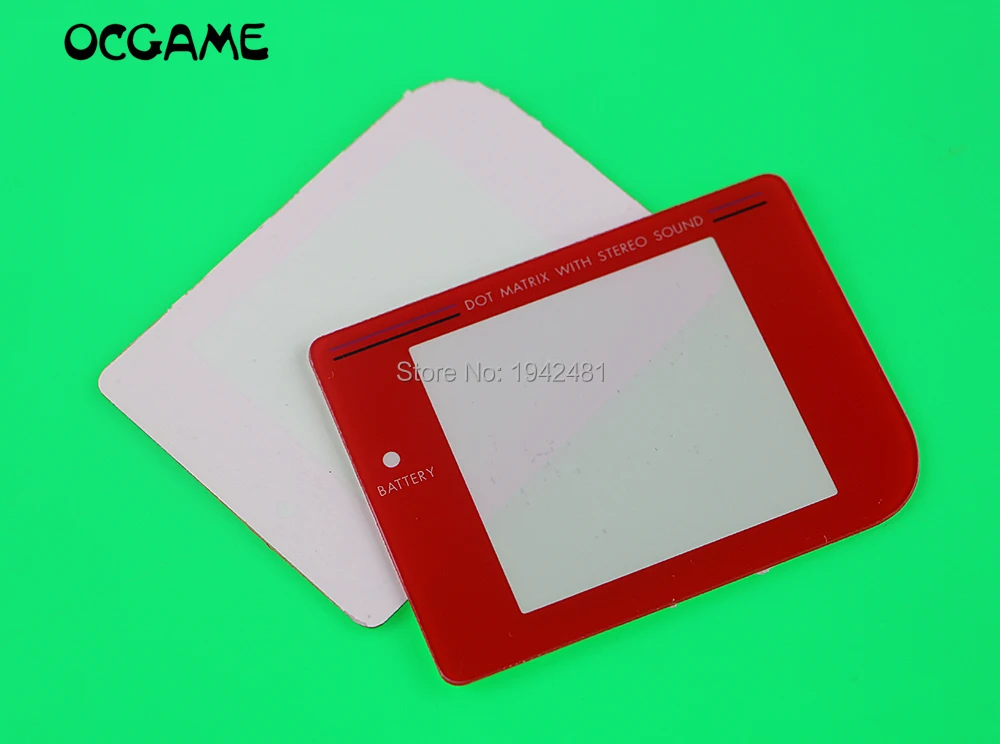 Цветная Защитная линза для экрана OCGAME приставка gameboy GB DMG ремонтная часть 50