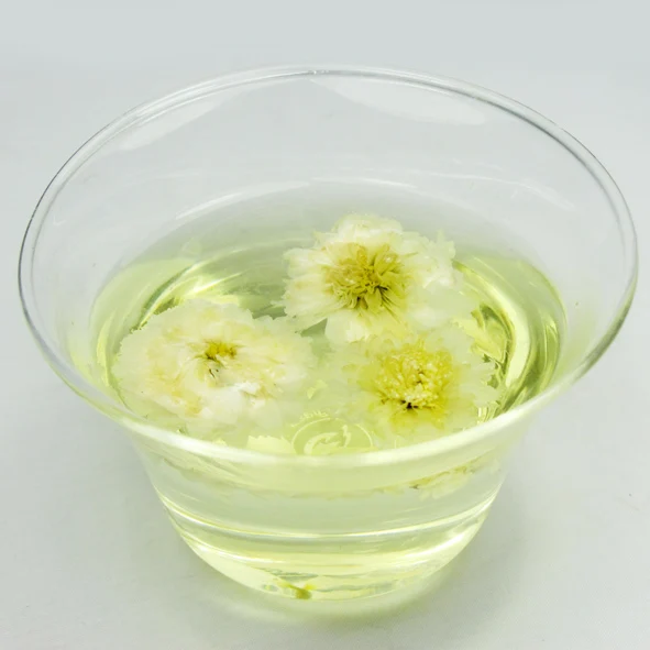 

2015 huangshan gongju premium herbal tea white chrysanthemum tea premium gong chrysanthemum 50 g Chinese herbal tea flower 8