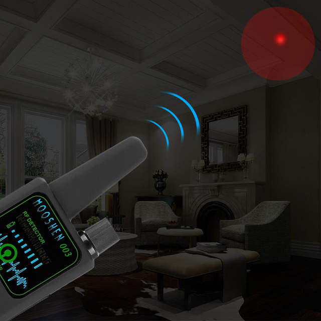 NEW M003 Multi-function Anti-spy Detector Camera GSM Audio Bug Finder GPS Signal Lens RF Tracker Detect Wireless Detector