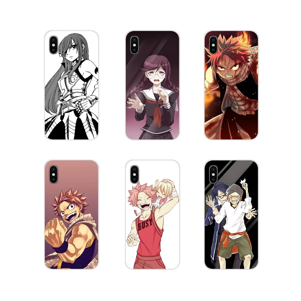 

For Huawei G7 G8 P7 P8 P9 P10 P20 P30 Lite Mini Pro P Smart Plus 2017 2018 2019 Rare Anime Fairy Tail Hard Black Soft Shell Case