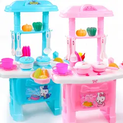 Претендует игрушки Пособия по кулинарии Таблица розовый синий Кухня Еда игрушки девушки