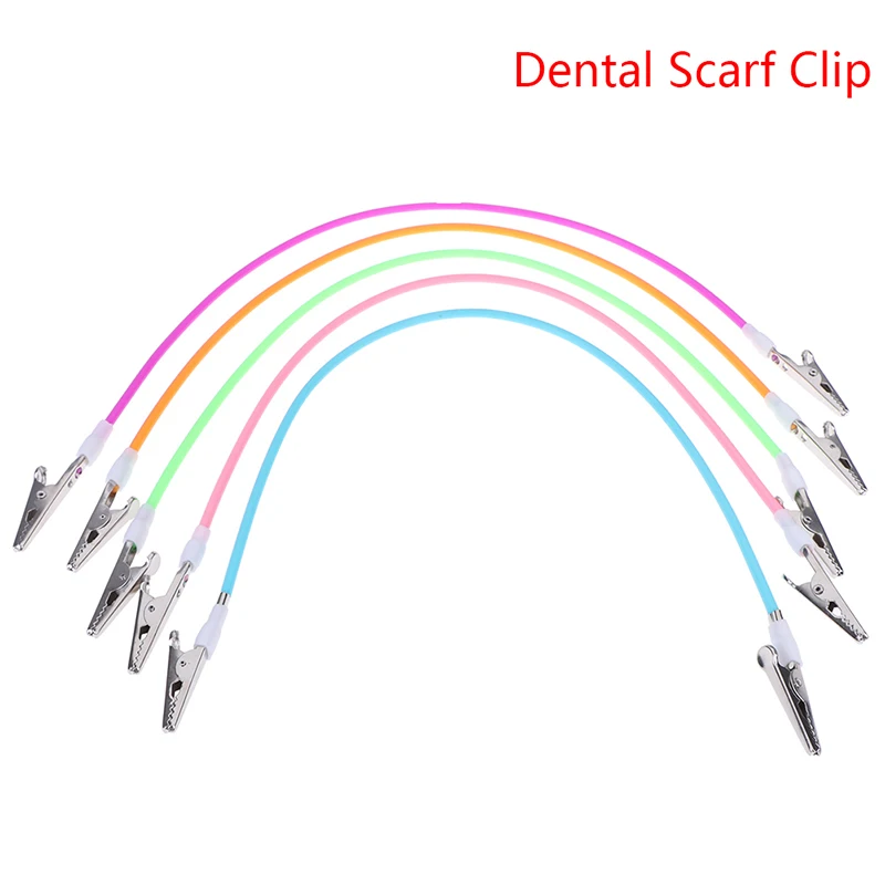 1 шт. стоматологический лабораторный материал Стоматологический нагрудник зажим стоматологический для ротовой полости принадлежности