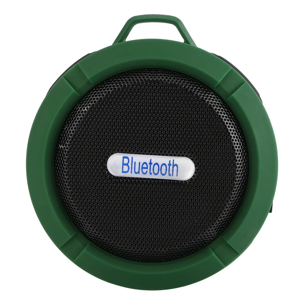 GN Открытый HIFI Портативный беспроводной Bluetooth динамик стерео звук бар TF сабвуфер Колонка водонепроницаемый динамик s с ремешком на руку - Цвет: GN