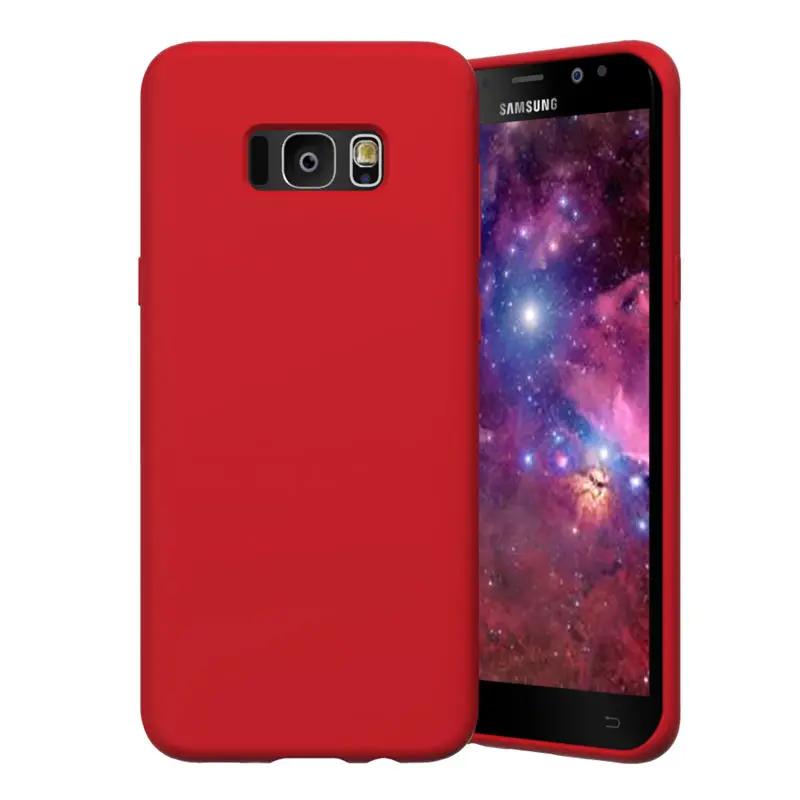 VNSTRIP мягкий жидкий силиконовый чехол для телефона Samsung Galaxy S8 S9 plus противоударный