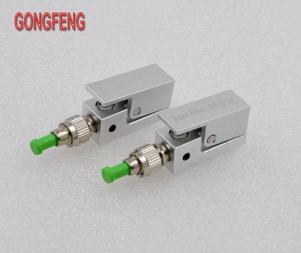 

10PCS New Hot Fiber Optic Connector FC Square Bare Adapter Flange Temporary OTDR test Coupler Special Wholesale