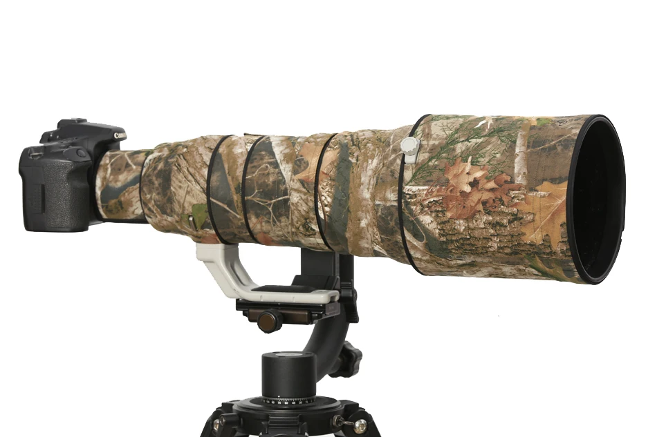 Линзы ROLANPRO камуфляжное покрытие дождевик для объектива Canon EF 500 мм F/4 L IS II USM