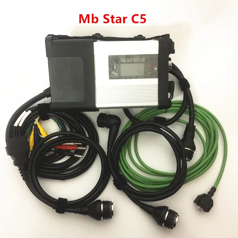 Super MB star C5 sd Подключение с новейшим программным обеспечением V2019.12 hdd или ssd мультиплексор компактный 5 звезд Диагностика для mb автомобилей и грузовиков - Цвет: c5