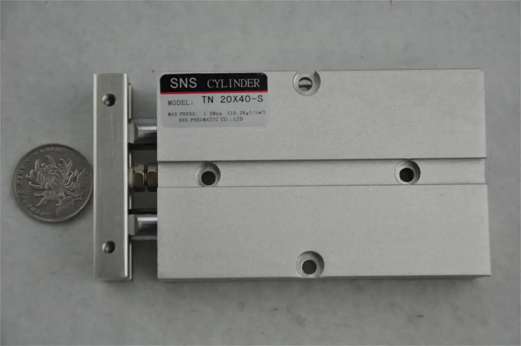 

SNS TN20 * 40-S M5"with magnetic reed Airtac type twin rod guide dual shaft acting guide air pneumatic cylinder