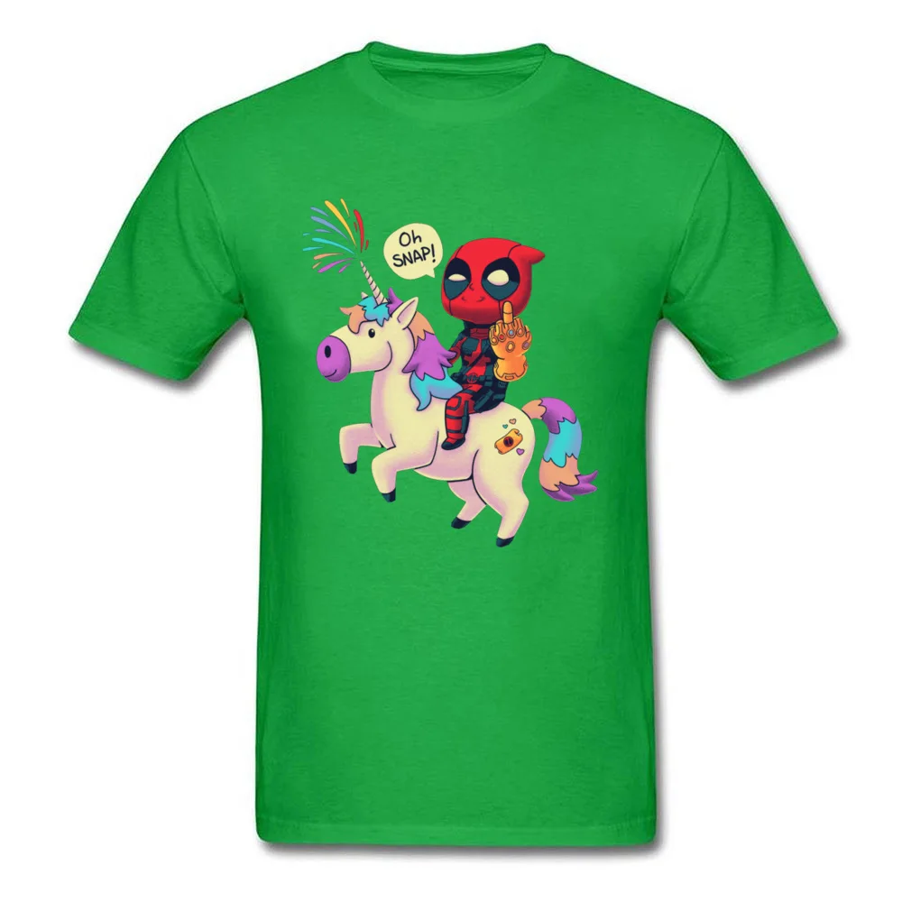 Cool Avengers-Endgame-Deadpool-Thanos-Unicorn-Rainbow- Man T-Shirt Oversized Labor Day Round Collar Cotton Tops T Shirt Tops Shirts Avengers-Endgame-Deadpool-Thanos-Unicorn-Rainbow- green