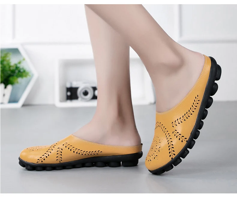 XY 991 Cut Outs Women\\\'s Summer Flats Shoes -20