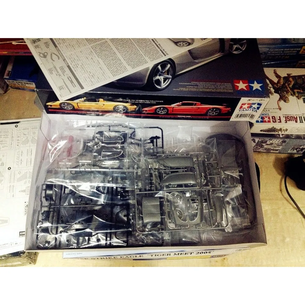 Tamiya 24275 1/24 Carrera GT мотор точно воспроизводимый масштаб сборка модель автомобиля