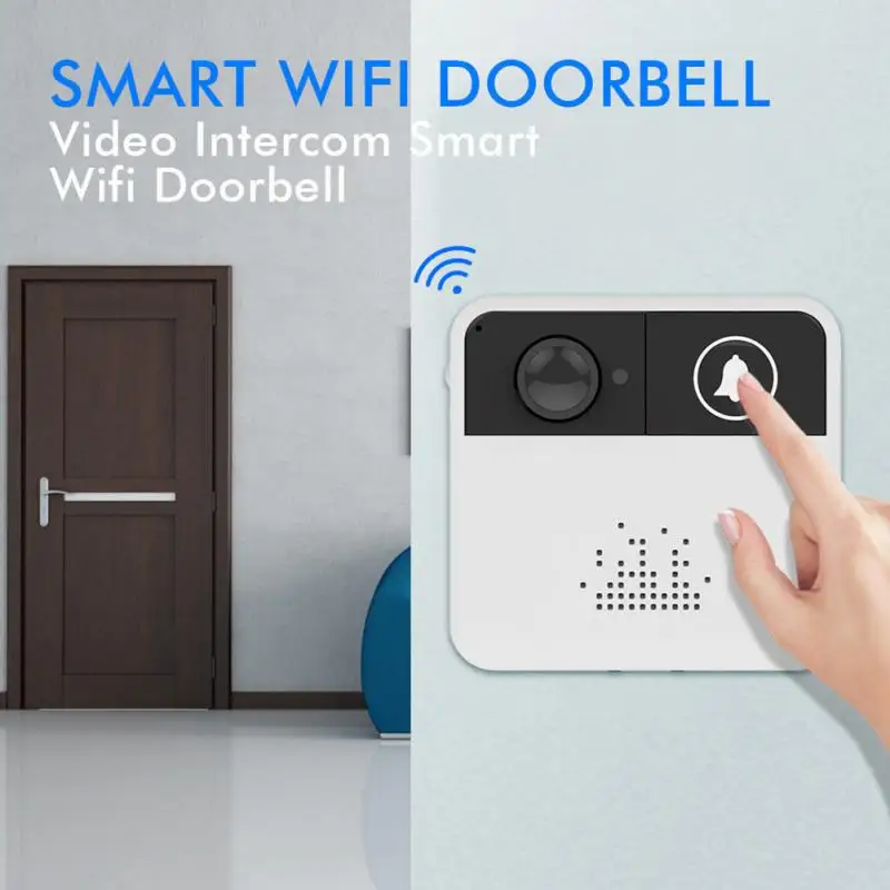 

Record Mode Wifi Visual Remote Intercom Doorbell Built-in WiFi Voice Talkback Home Security Multifunction Home Use Doorbell
