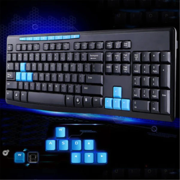 Новая беспроводная игровая клавиатура и мышь 2 4 ГГц для настольного ПК ноутбука