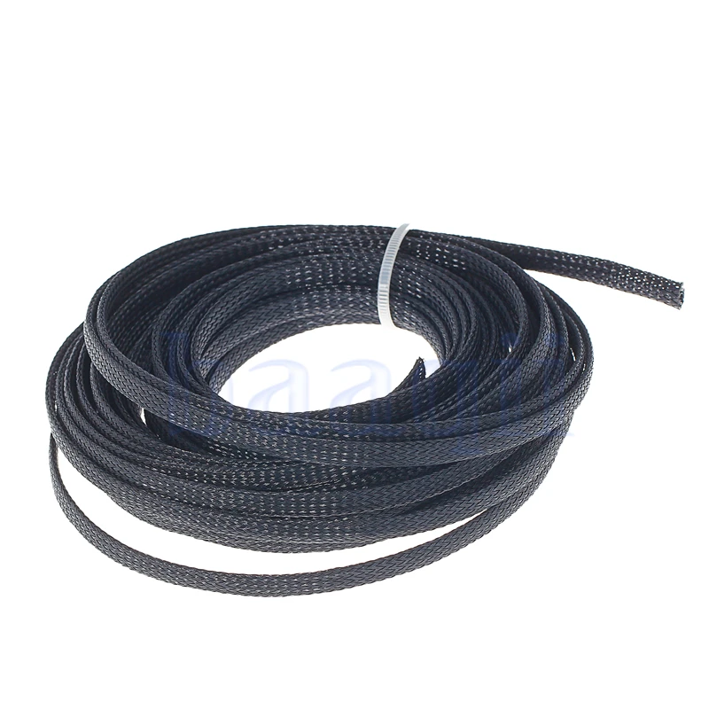 Buy 10M 6mm Braided Cable Sleeving Sheathing Auto Wire