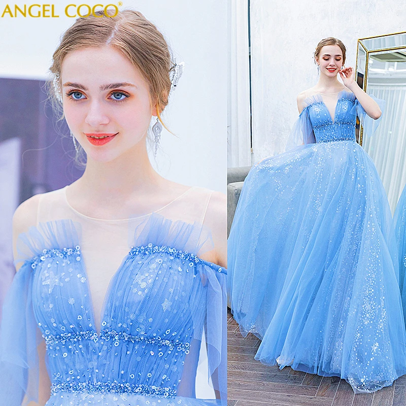 Сексуальное платье с v образным вырезом De Soiree Longue 2020 вечерние платья длинное
