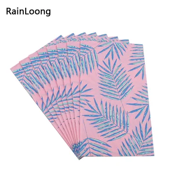 

[RainLoong] 3Plys Beverage Napkin Palmtree Floral Tissue Paper Napkins Serviettes For Beach Cocktail Party Decoration 40*33cm