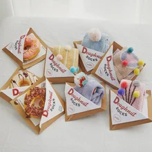 1 предмет, плотные милые носки для сна с героями мультфильмов для девочек и женщин милые носки-тапочки с пончиком зимние детские носки для родителей и детей подарок, мягкие