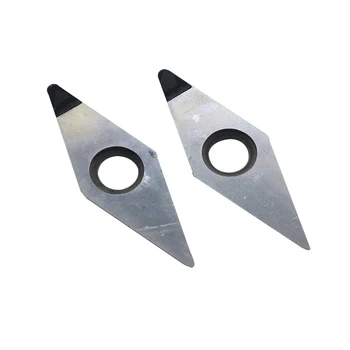 

VBGT160408 2PCS PCD Aluminum carbide insert CNC lathe tool,suit for aluminum processing,insert SVJBR / SVVBR