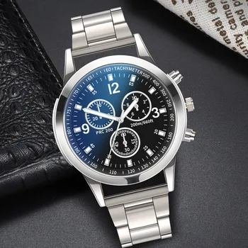 

Men's watch clock top brand sports Fashion casual Simple quartz business Stainless Steel Dial Casual Bracele automatic Watch H5