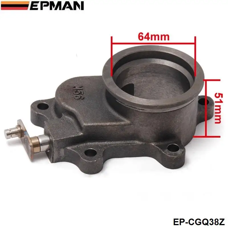 Чугунный 2," v-диапазон до 5 болтов T3/T4 турбонагнетатель боковой фланец турбонагнетатель EP-CGQ38Z