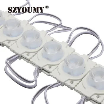 

SZYOUMY 300PCS/LOT 1.5W SMD 3030 1 LED MODULE LIGHT BOX LED MODULES WITH LENS 180 Degree Injection HIGH BRIGHTNESS SIDE LIGHTING