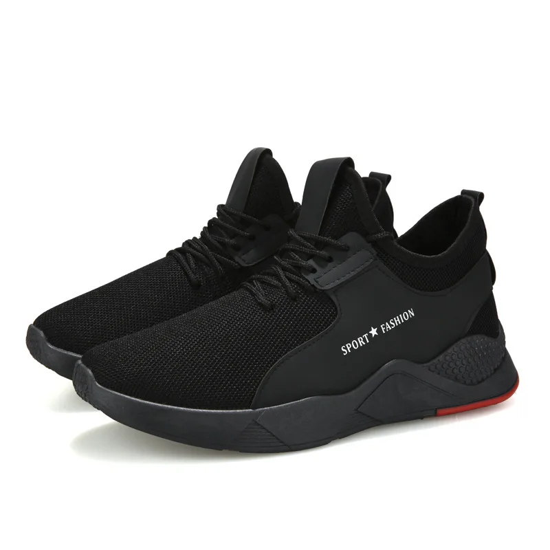 

Men Fashion Lace-Up Casual Mesh Shoes Light Outdoor Jogging Sneaker Breathable Comfortable Zapatos Vulcanize Shoes EUR 39-44