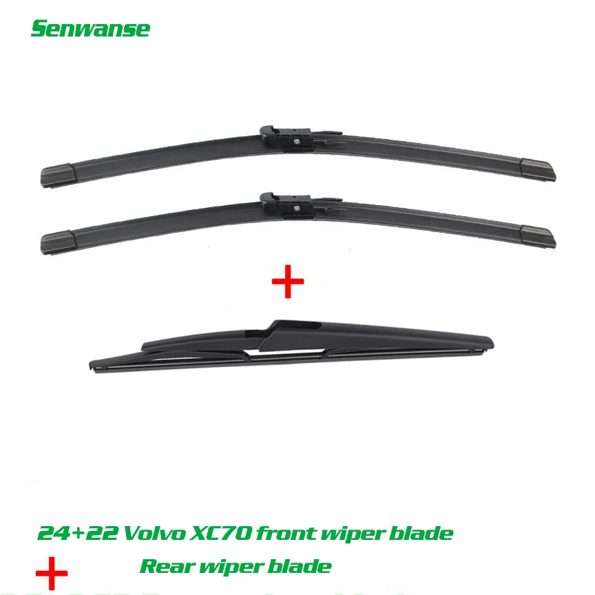 Щетки стеклоочистителя Senwanse для Volvo XC70 V70 08 2004-07 2007 24 + 22 15 дюймов | Автомобили и