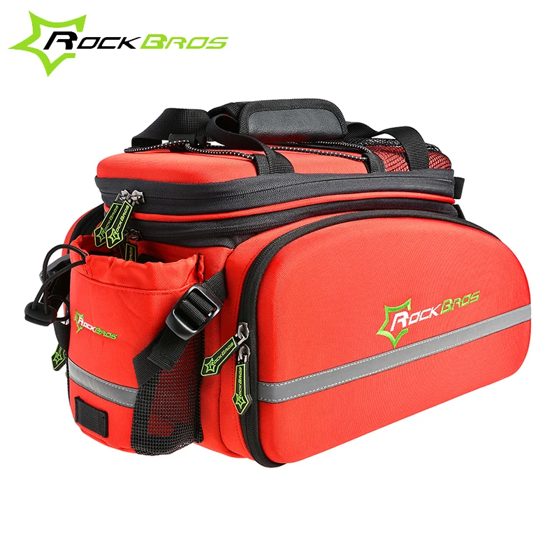 

ROCKBROS Cycling Mountain Road Bike Bicycle Frame Rack Bag With Rain Cover Waterproof Multifunctional Pack Bicycle Luggage Bag