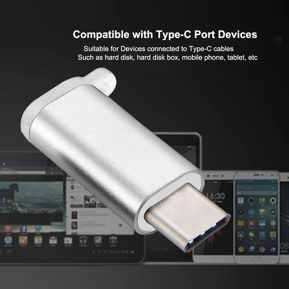 PUJIMAX адаптер Micro USB к TypeC сплав чехол Android Micro USB разъем к TypeC для huawei для Xiaomi с адаптерами для ключей