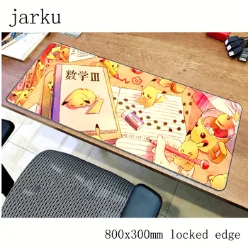 

gel Pokemons mouse pad gamer accessories 800x300mm notbook mouse mat gaming mousepad Aestheticism pad mouse PC desk padmouse