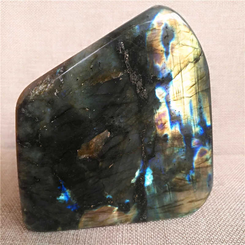 

(1515g) Natural Labradorite Crystal Rough Polished