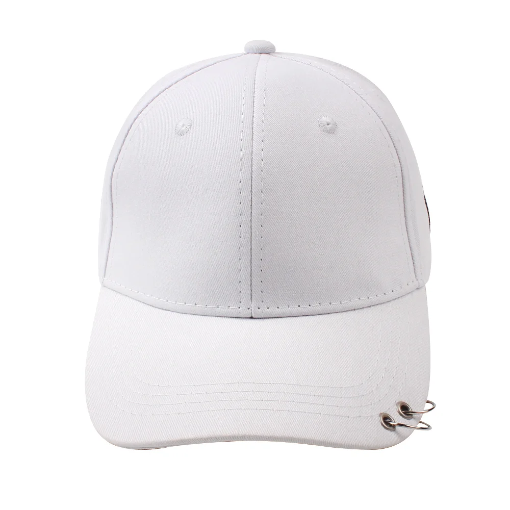 Iron Ring Men's Snapback Hat Black White Baseball Cap For Women Letter V Hip-Hop Baseball Caps Fashion Women Men Snapback Hat  (5)