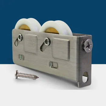 

Model 828 window/door rollers/wheels,with bearing,stainless steel, Nylon pulley,groove,Durable,No rust,window hardware parts